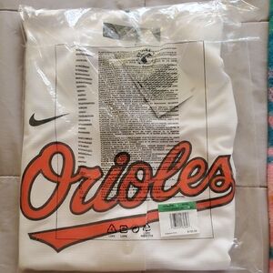 Baltimore Orioles Women's Nike XL Adley Rutschman Jersey White And Orange NWT